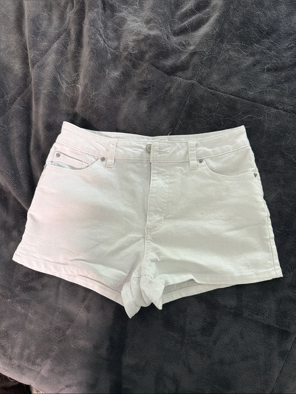 White Women's Denim Shorts
